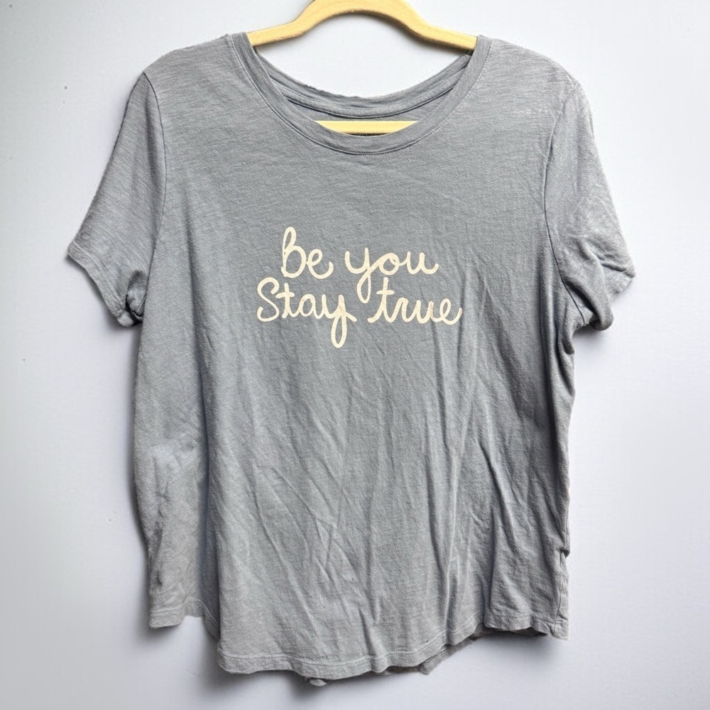 Old Navy Be You Stay True Graphic Tee Large